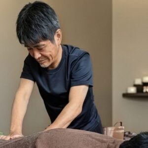 Kyoto Hotel Massage Therapist | 30 Years of Experience & Sakura Lounge Background